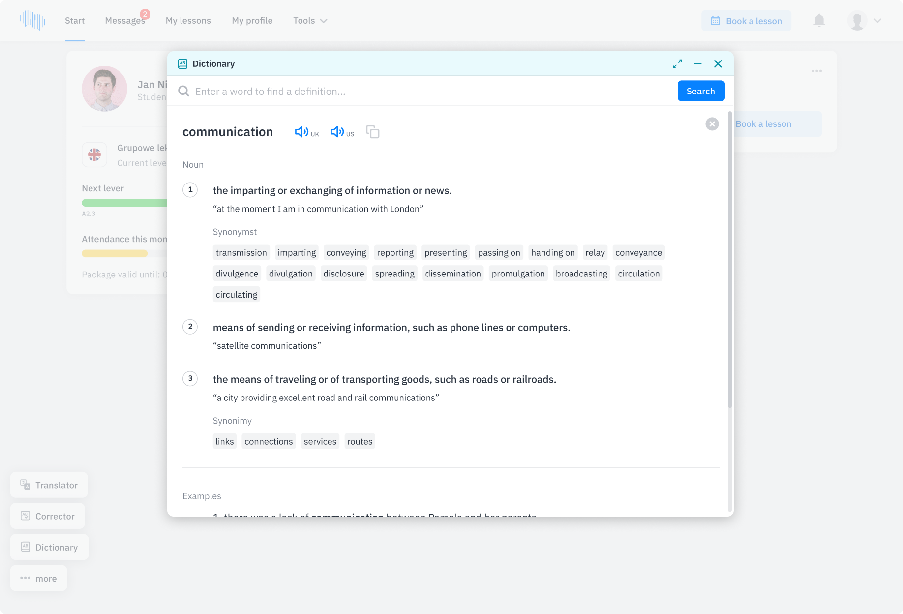 Native Speaker - Tools